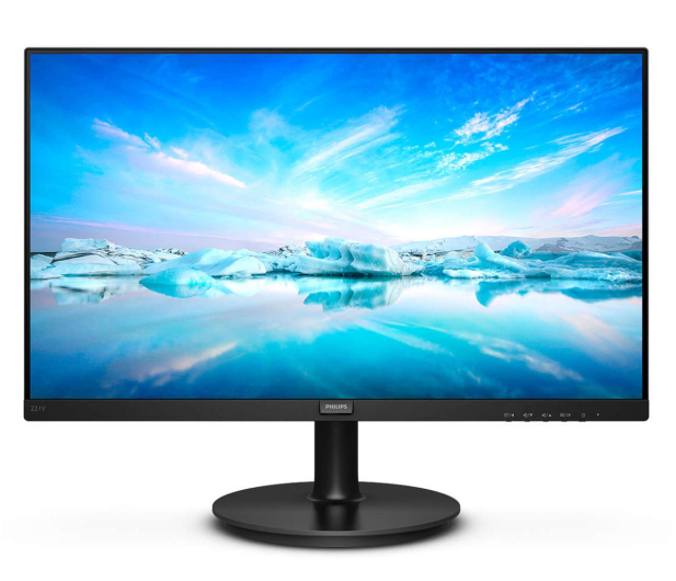 PHILIPS 21,5" 221V8A/00 Czarny - 543953 - zdjęcie